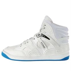 Gucci Basket High Top White Blue - 661301-2SHA0-9014