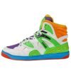 Gucci Basket High Top White Demetra Green Purple Orange Blue - 661310 2SH80 9062