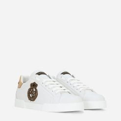 Alternative view of Dolce & Gabbana Portofino Crown Patch White Gold