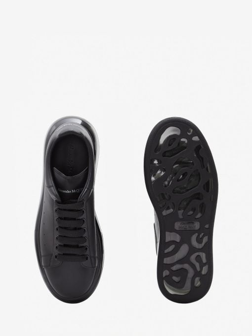 Alexander McQueen Oversized Black Shiny Sole - 604232WHX981000