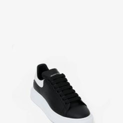 Alternative view of Alexander McQueen Oversized Black White