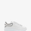 Alexander McQueen Oversized White Black Trim - 625156WHXMT9074