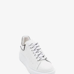 Alternative view of Alexander McQueen Oversized White Black Trim