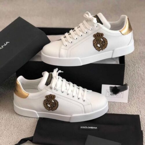 Dolce & Gabbana Portofino Crown Patch White Gold photo review