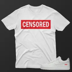 AF1 - CENSORED T-Shirt - White