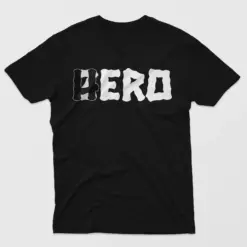 AJ1 Low Panda - Zero Hero T-Shirt - Black