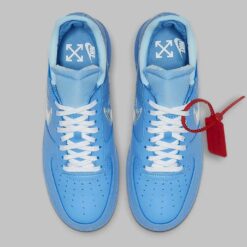 Alternative view of Air Force 1 Low Off-White MCA University Blue