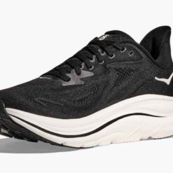 Alternative view of HOKA Clifton 10 Black White - W