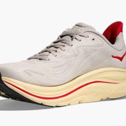 Alternative view of HOKA Clifton 10 Stucco Cerise - W