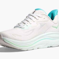 Alternative view of HOKA Clifton 10 White Cielo Blue - W