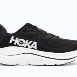 HOKA Clifton 10 Wide Black White