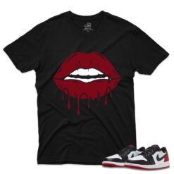 J1 Retro Low OG Black Toe - Lipsy T-Shirt - Black