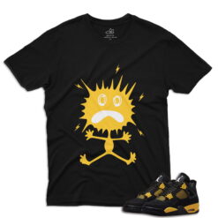 J4 Retro Thunder - Shock T-Shirt - Black