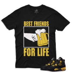 J4 Retro Thunder - Beer-Friend T-Shirt - Black