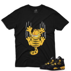 J4 Retro Thunder - Garfieldd T-Shirt - Black