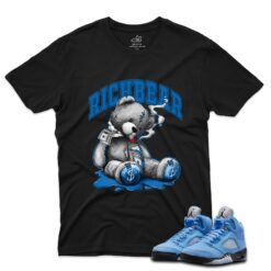J5 Retro UNC - T-Shirt Richbear Black