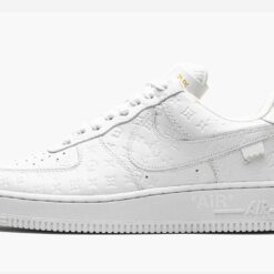 Alternative view of LV x Air Force 1 Low By Virgil Abloh White
