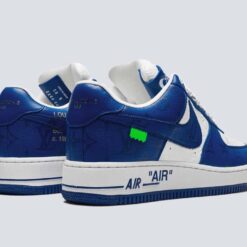 Alternative view of LV x Air Force 1 Low By Virgil Abloh White Royal