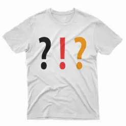 NK5 Bruce Lee T-Shirt - Mysterious Question -  White