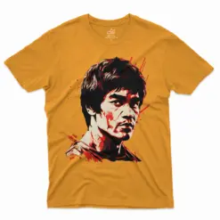 NK5 Bruce Lee T-Shirt - Legendary  -  Gold
