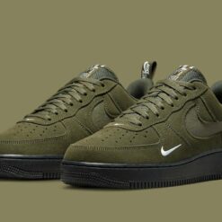 Nike Air Force 1 Low '07 LV8 SE Cargo Khaki White Black