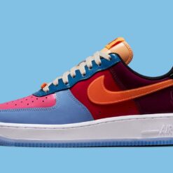 Alternative view of Nike Air Force 1 Low SP Undefeated Multi-Patent Total Orange