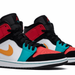 Jordan 1 Mid Bred Multi-Color