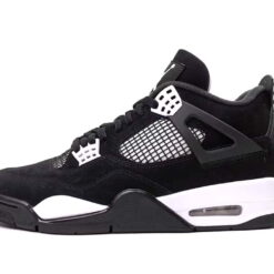 Alternative view of Air Jordan 4 Retro White Thunder