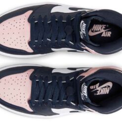 Alternative view of Jordan 1 Retro High OG Bubble Gum Atmosphere - W