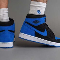 Alternative view of Jordan 1 High Royal Reimagined