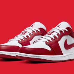 Jordan 1 Low Gym Red White