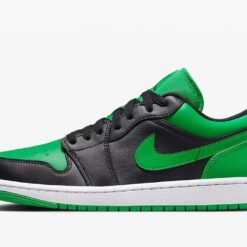 Alternative view of Jordan 1 Low Lucky Green