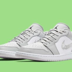 Jordan 1 Low White Camo