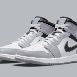 Jordan 1 Mid Light Smoke Grey Anthracite