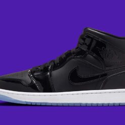 Alternative view of Jordan 1 Mid SE Space Jam