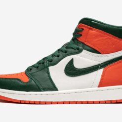 Alternative view of Jordan 1 Retro High SoleFly Art Basel Sail