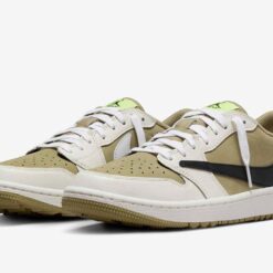Jordan 1 Retro Low Golf Travis Scott Neutral Olive