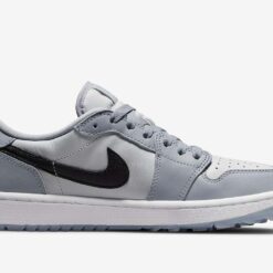 Alternative view of Jordan 1 Retro Low Golf Wolf Grey