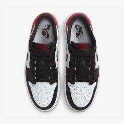 Alternative view of Jordan 1 Retro Low OG Black Toe 2023