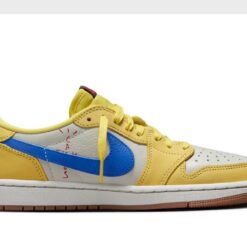 Alternative view of Jordan 1 Retro Low OG SP Travis Scott Canary - W