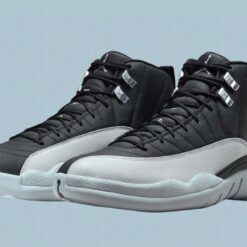 Jordan 12 Retro Barons Black Wolf Grey