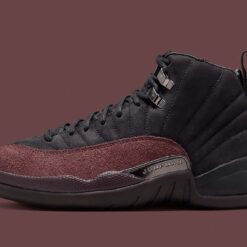 Alternative view of Jordan 12 Retro SP A Ma Maniére Black - W