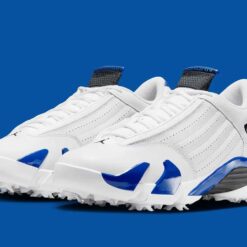 Jordan 14 Retro Golf White Hyper Royal