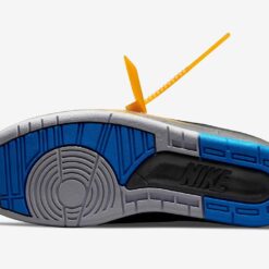 Alternative view of Jordan 2 Retro Low SP Off-White Black and Varsity Royal