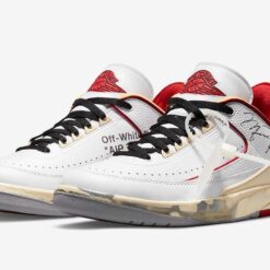 Jordan 2 Retro Low SP Off-White White Red