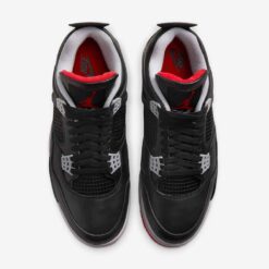 Alternative view of Jordan 4 Retro Bred Reimagined