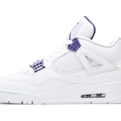 Alternative view of Jordan 4 Retro Metallic Purple