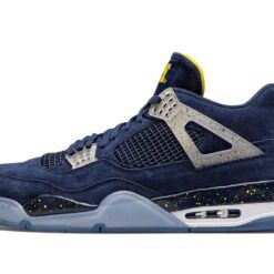 Alternative view of Jordan 4 Retro Michigan PE
