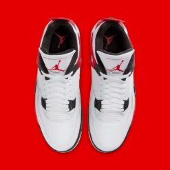 Alternative view of Jordan 4 Retro Red Cement