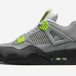 Alternative view of Jordan 4 Retro SE 95 Neon